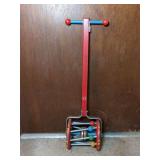 Vintage The Gong Bell roller toy