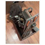 2 tool belts with misc. tools, screwdriver set, long reach pliers set