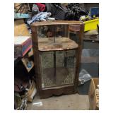 Vintage corner display stand