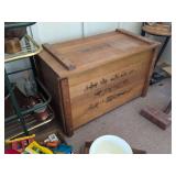 Wooden chest