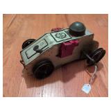 Marx tin litho Wind-up Metal Fighting tank