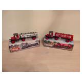 1990s Ertl banks: Texaco Special edition 1920s cab w/tanker and 1920s Texaco cab w/tanker