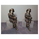 1920s JB Hirsch Art Deco bookends