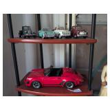 1989 Porsche 911 Speedster and 4 Hallmark vehicle replicas