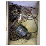 Baldor electric motor and chains
