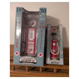 2 Gearbox collectible gas pump coin banks