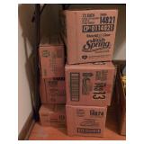 3 cases of Irish spring soap, 2 cases palm olives essentials bar soap and case of Palmolive gold bar soap