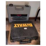 DeWalt drill and  Ryobi torque force drill w/ cases