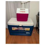 Colgate little playmate and Igloo legend 54 quart cooler