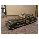 Marx Dick Tracy Squad Car tin litho wind up