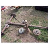 Salvage Axles and Wheel Hubs