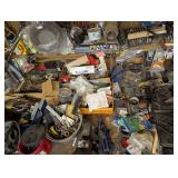 Hand Tools, Drill Bits and Misc. on Bench