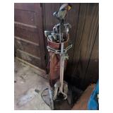 Golf Clubs, Bag and Carrier