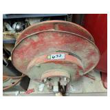 Number 62 Red Hose Holder with Crank and Stand