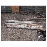 Six Heavy Metal Pipes