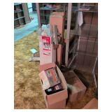 Miter Square, Glass Bead Abrasives and Saw Horse Brackets