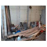 Wood and Wheelbarrow