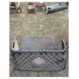 Black Vintage Vehicle Seat