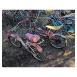Two Vintage Kids Bicycles