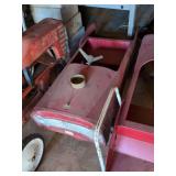 Vintage Fire Truck Pedal Car