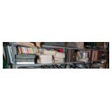 Shelf of Vintage Car Manuals