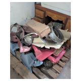 Car Parts, Kennels, Vintage Dresser