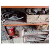 Car Parts, Steering Wheel, and Other Items