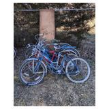 Eight Vintage Bicycles