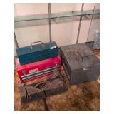 Tool Boxes and Antique Miter Saw