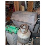 Portable Grill and Propane Tank