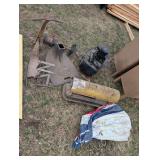 50,000 BTU Heater, Motor, and Other Items