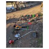 Weedeaters, Blower, and Snow Shovel