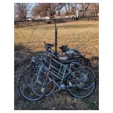 Eight Vintage Bicycles