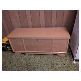 Bedroom Set: Full Sized Bed, Cedar Chest and Dresser with Mirror