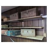 Tackle Boxes, Tool Boxes, Fishing Poles and Contents