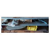 Glass Panels, Hoses, Aluminum Brackets and Panels, and Other Items