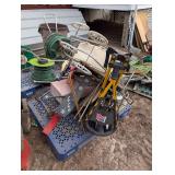 Carts, Boat Motor, and Other Items