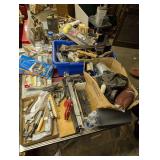 Saws, Wrenches, Sockets, Watering Can, Nails, Drill, Drill Bits, and More