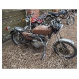 Vintage Yamaha 750 Motorcycle Parts Bike
