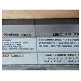 4 Drawers of Power Tools
