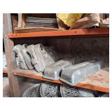 Vintage Aluminum Engine Valve Covers