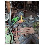 Vintage Bouncy Horse and Other Toys