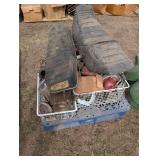 Vintage Motorcycle Seats, Lights, and Parts