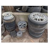 Set of BMW 15" Wheels and Other Wheels