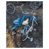 Two Vintage Kids Bicycles