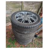 Set of Borhgini Wheels and Tires