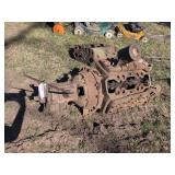 Three Salvage Engine Blocks