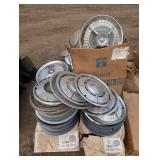 Vintage Hubcaps and Wheels