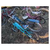 Two Vintage Bicycles