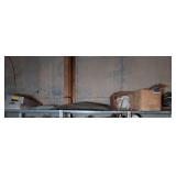 Shelf of Vintage Car Parts